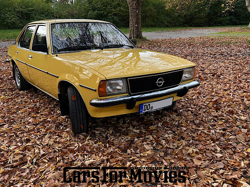 CarsForMovies | Opel Ascona B 1979 Deutschland Gelb Schwarz Zivilfahrzeug Limousine Nordrhein-Westfalen 6650 